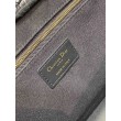 Borsa Dior piccola Book Tote con tracolla Ricamo Plan de Paris e pelle di vitello nera