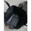 Borse Firmate Replica grande Dior Toujours Pelle di vitello Macrocannage nera