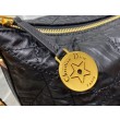 Bora Pari all'originale replica hobo Dior Diorstar con catena Pelle di vitello stropicciata nera