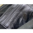 Bora Pari all'originale replica hobo Dior Diorstar con catena Pelle di vitello stropicciata nera