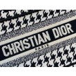 Borsa tote Dior Mini Book Micro ricamo pied de poule