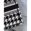 Borsa Replica 1:1 tote Dior piccola per libri Micro ricamo pied de poule