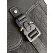 Borse Replica Alta Qualità tote Dior Saddle Nera Dior Oblique Jacquard Nera