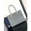 Replica Perfetta tote Dior Safari in tela grigia con diamanti CD