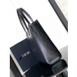 Borse Replica tote Dior Safari Tela CD Diamond nera