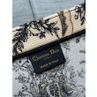 Borsa tote grande per libri Dior Beige Ricamo Toile de Jouy Soleil
