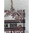 Borse Imitazioni tote media Dior Book Ricamo Dior 4 Saisons Hiver Soleil