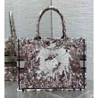 Borse Imitazioni tote media Dior Book Ricamo Dior 4 Saisons Hiver Soleil