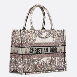 Replica Perfette Borse Imitazioni tote media Dior Book Ricamo Dior 4 Saisons Hiver Soleil imitazioni