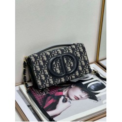 Dior CD Signature Mini Bag Blue Oblique Jacquard Dior CD Signature Mini Bag Blue Oblique Jacquard