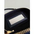 Dior 30 Montaigne Mini Vanity Case Blu Oblique Jacquard