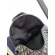 Dior 8 Backpack Beige and Black Dior Oblique Jacquard