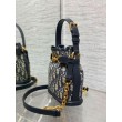 Dior C'est Small Bag Blue Oblique Jacquard
