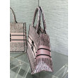 Dior Medium Book Tote Bag Pink Miss Dior Allover Embroidery Dior Medium Book Tote Bag Pink Miss Dior Allover Embroidery