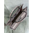 Dior Medium Book Tote Bag Pink Miss Dior Allover Embroidery Dior Medium Book Tote Bag Pink Miss Dior Allover Embroidery