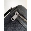 Dior Mini Rider 2.0 Borse Replica a tracolla con cerniera Nero Oblique con Nero