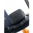 Dior Rider 2.0 Bora Pari all'originale replica a tracolla con cerniera Beige Oblique con Nero