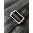 Dior Rider 2.0 Bora Pari all'originale replica a tracolla con cerniera Beige Oblique con Nero