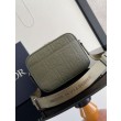 Dior Rider 2.0 Borsa a tracolla con cerniera Khaki Gravity