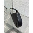 Dior Saddle Rodeo Pouch Pelle di Capra Nera