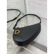 Dior Saddle Rodeo Pouch Pelle di Capra Nera