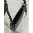 Dior Saddle Rodeo Pouch Pelle di Capra Nera