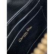 Dior Saddle Rodeo Pouch Pelle di Capra Nera