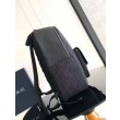 Dior Saddle Zaino con cerniera Nero Oblique Jacquard
