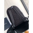 Dior Saddle Zaino con cerniera Nero Oblique Jacquard