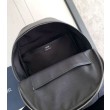 Dior Saddle Zaino con cerniera Nero Oblique Jacquard