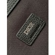 Dior Saddle Zaino con patta Nero Oblique Jacquard