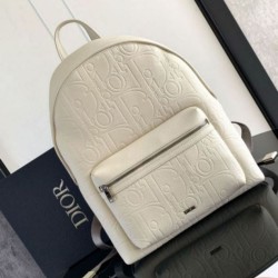 Dior Rider 2.0 Zaino con cerniera Beige Gravity Replica qualità specchio Replica Perfette Dior Rider 2.0 Zaino con cerniera Beige Gravity imitazioni
