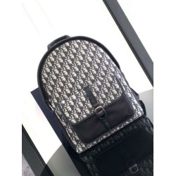 Dior 8 Backpack Beige and Black Dior Oblique Jacquard Dior 8 Backpack Beige and Black Dior Oblique Jacquard