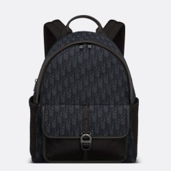 Dior 8 Backpack Black Dior Oblique Jacquard