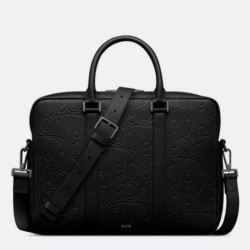 Replica Perfette Dior Borsa a tracolla con cerniera Nero Gravity imitazioni