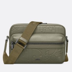 Replica Perfette Dior Rider 2.0 Borsa a tracolla con cerniera Khaki Gravity imitazioni
