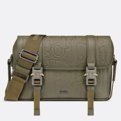 Replica Perfette Borsa a tracolla Dior Hit the Road Flap Khaki Gravity imitazioni