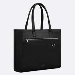 Replica Perfette Borse  Alta Qualità tote Dior Safari Pelle di vitello granulata nera imitazioni