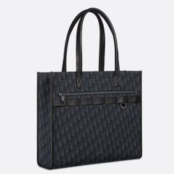 Replica Perfette Borse  tote Dior Safari Jacquard Dior Oblique nero imitazioni