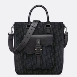 Replica Perfette Borse  Alta Qualità tote Dior Saddle Nera Dior Oblique Jacquard Nera imitazioni