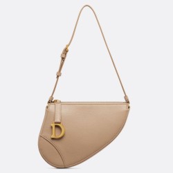 Replica Perfette Dior Saddle Rodeo Pouch Biscuit Goatskin imitazioni