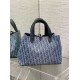 Borse Replica Dior Toujours media Blue Denim Oblique Jacquard qualità specchio Replica Perfette Borse Dior Toujours media Blue Denim Oblique Jacquard imitazioni