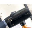 Valigetta Dior Lingot Nera CD Diamond Canvas
