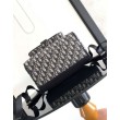 Zaino Dior Saddle con Patta Jacquard Beige Obliquo