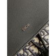 Zaino Dior Saddle con Patta Jacquard Beige Obliquo