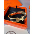 Qualità superiore replica Bracciale Clic HH Hermès in smalto nero