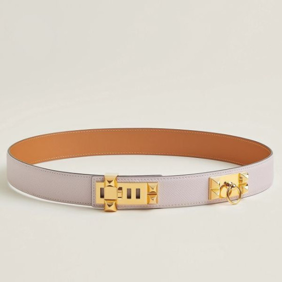Cintura Hermès Collier de Chien 32 Malva Chiaro Epsom Cintura Hermès Collier de Chien 32 Malva Chiaro Epsom