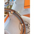 Pari all'originale replica Cintura Hermès Kelly 18 Biscuit Epsom