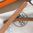 Cintura Hermès Kelly 18 Blu Notte Epsom