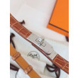Qualità superiore replica Cintura Hermès Kelly 18 Caramello Alligatore Lucido Qualità superiore replica Cintura Hermès Kelly 18 Caramello Alligatore Lucido